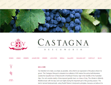 Tablet Screenshot of castagna.com.au